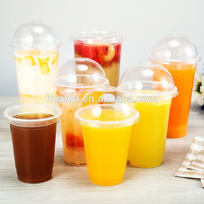 เครื่องถ้วยฝาเครื่องถ้วยพลาสติกเครื่องดื่มแบบกำหนดเองที่มีความจุสูง ผู้ผลิต