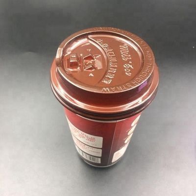 กาแฟถ้วยพลาสติกที่แข็งแรงขึ้นรูปโลโก้ Custom Logo OEM / ODM บริการ ผู้ผลิต